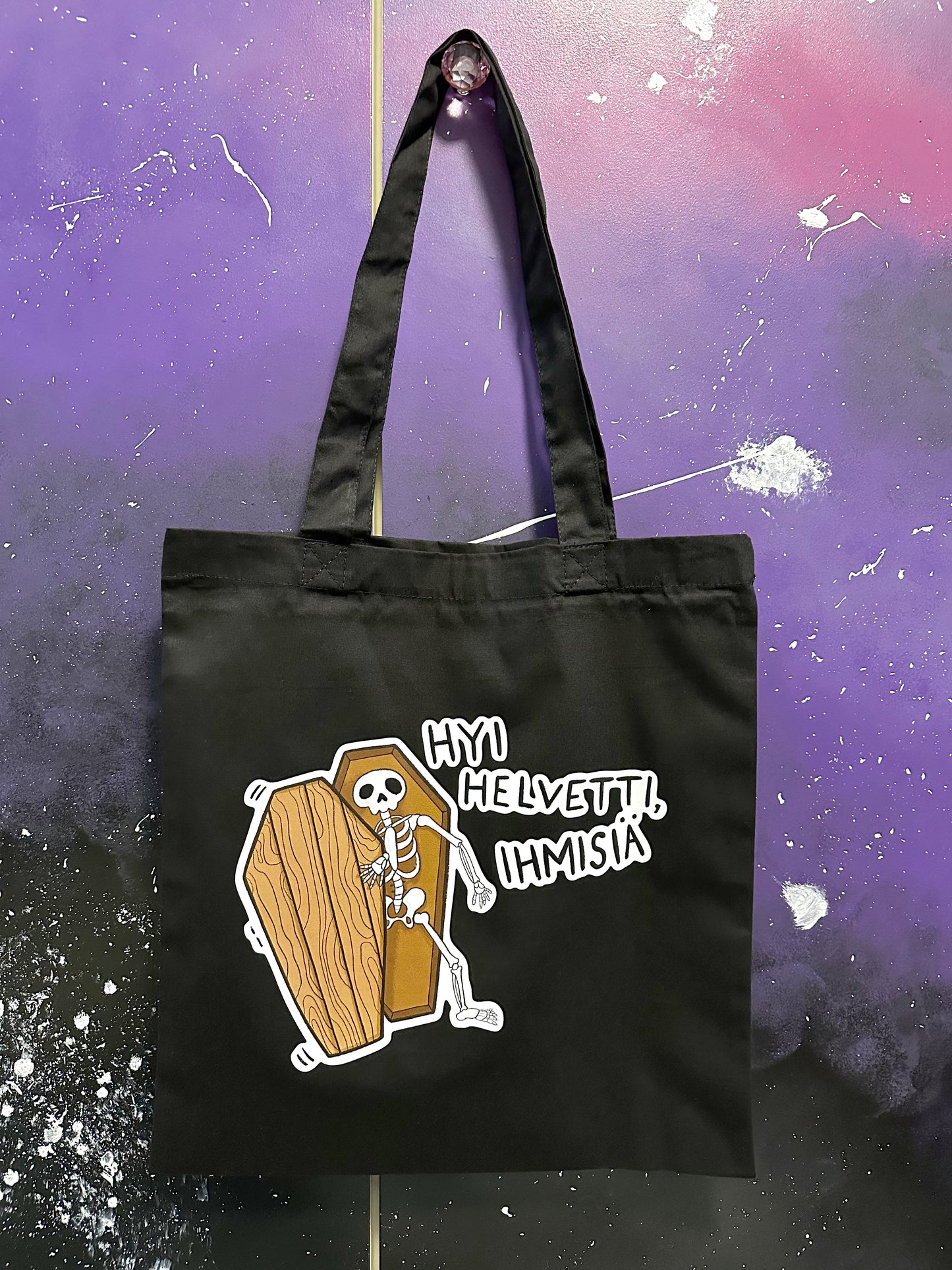 Hyi helvetti, ihmisiä - Kangaskassi 2-laatu