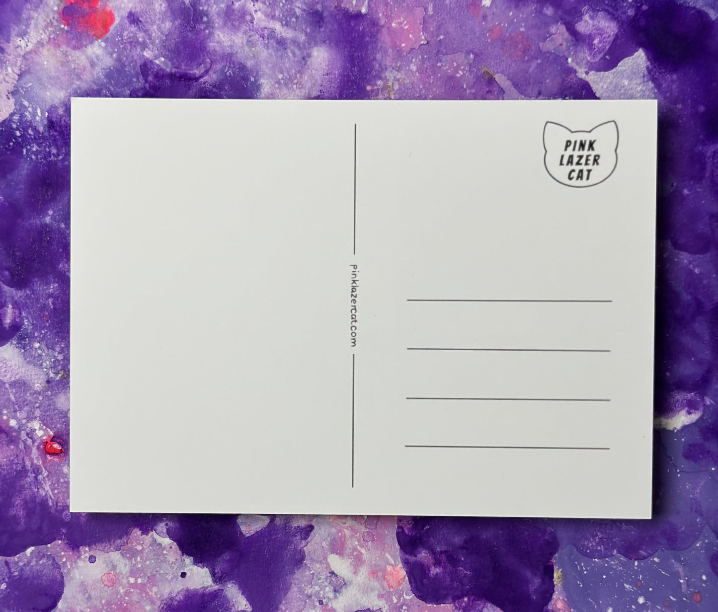 Olen allerginen ihmisille - Postikortti