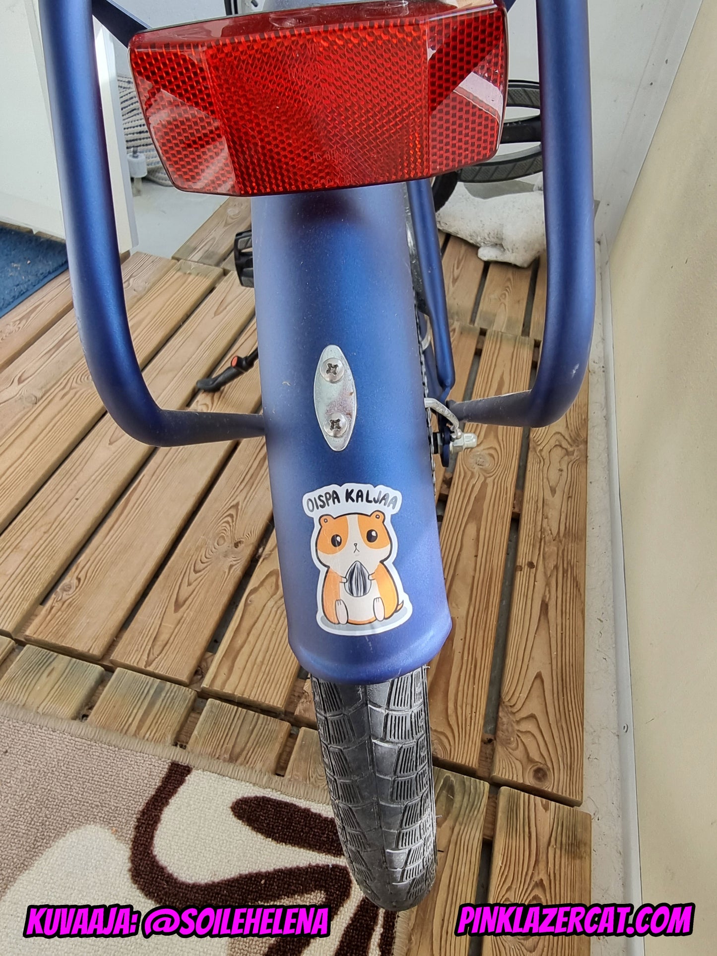 Oispa kaljaa - Säänkestävä tarra