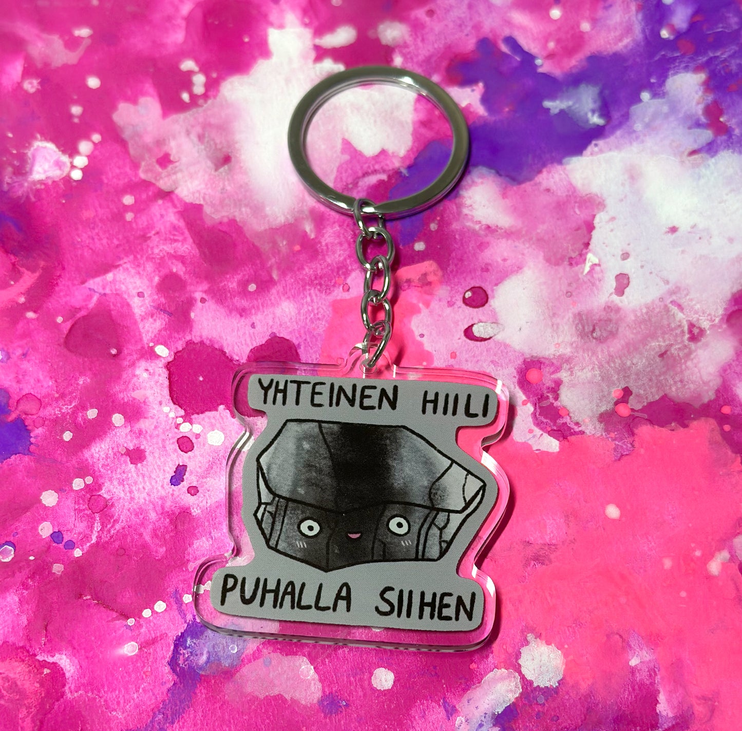 Yhteinen hiili, puhalla siihen - Avaimenperä