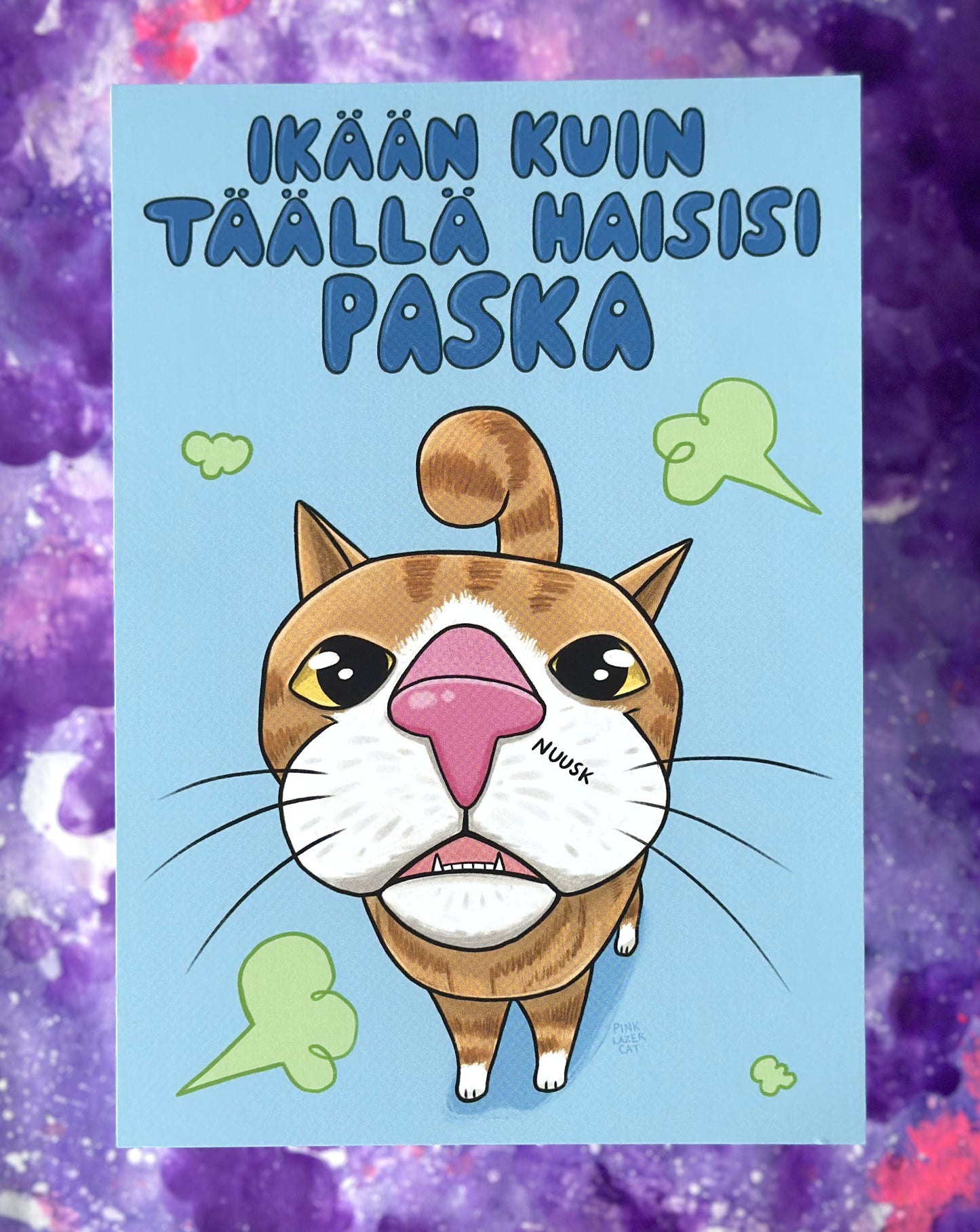 Ikään kuin täällä haisisi paska - Sisustuskuva A5