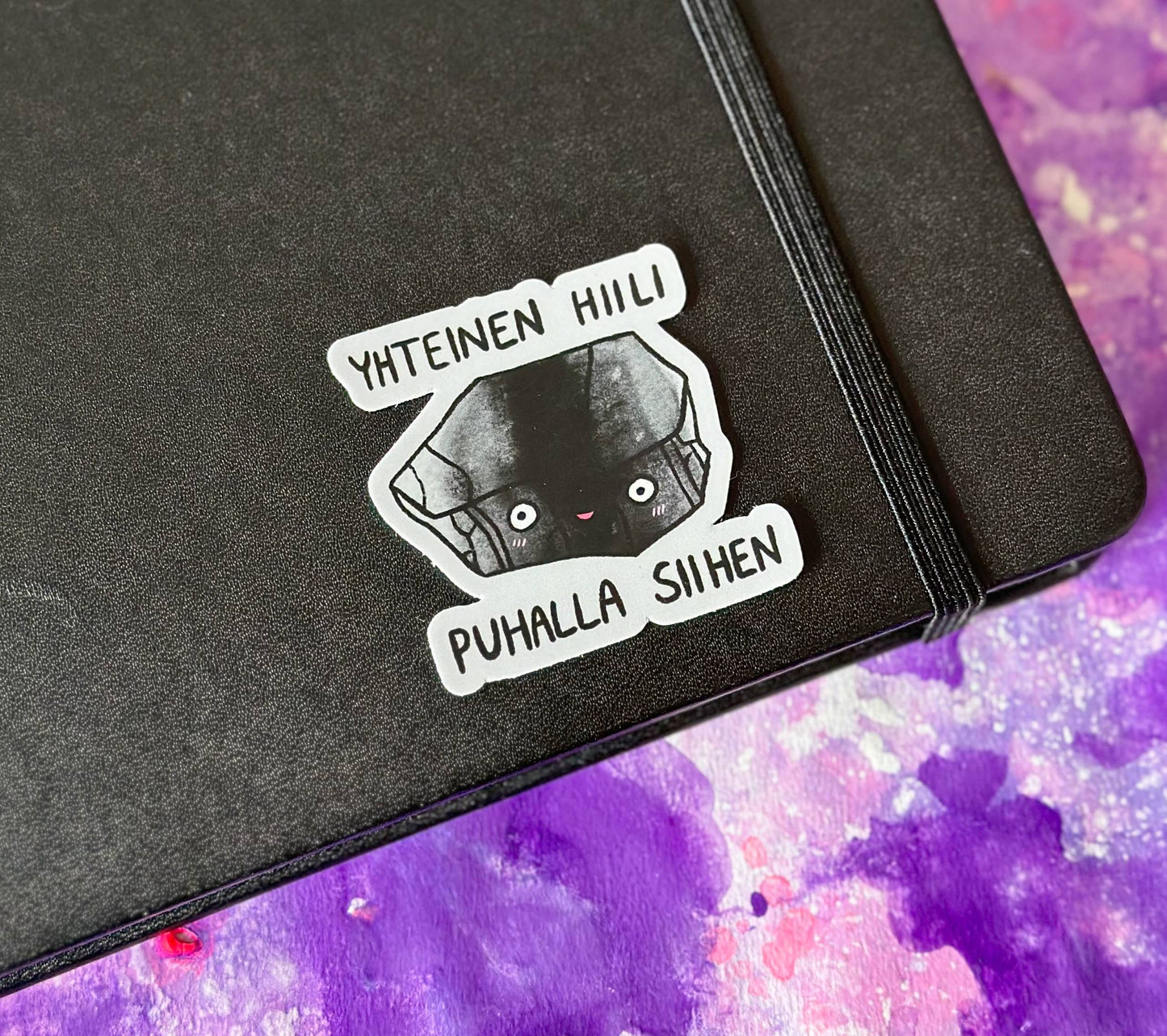 Yhteinen hiili, puhalla siihen - Tarra