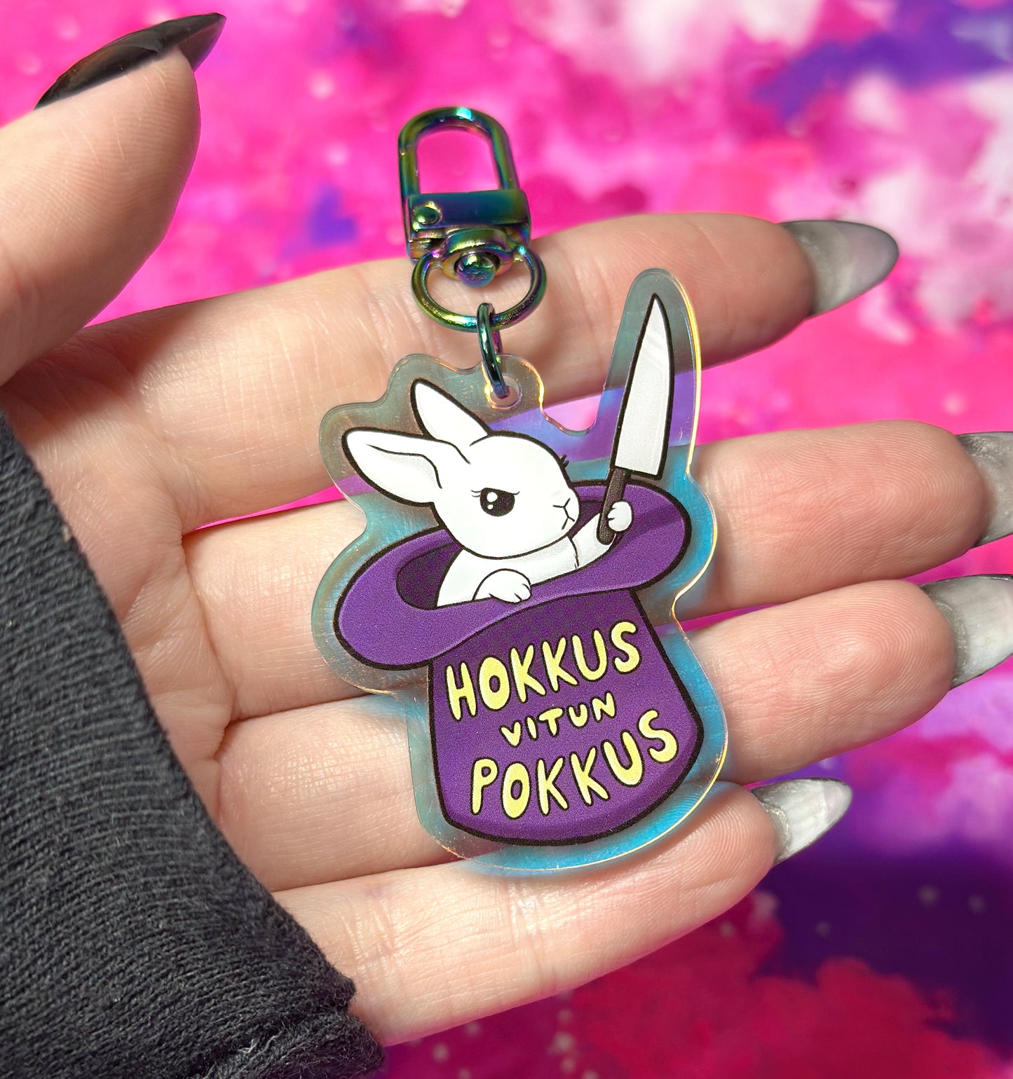 Hokkus vitun pokkus - Avaimenperä