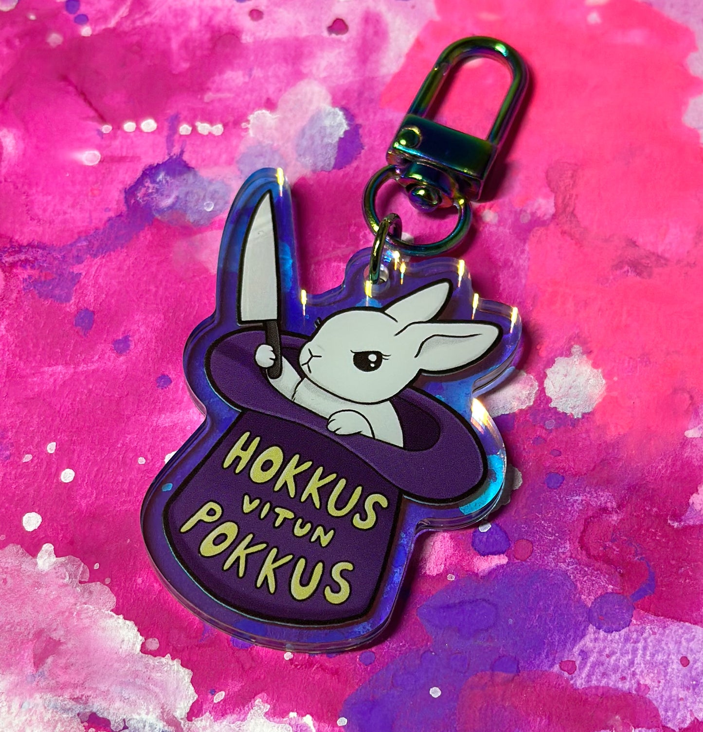 Hokkus vitun pokkus - Avaimenperä