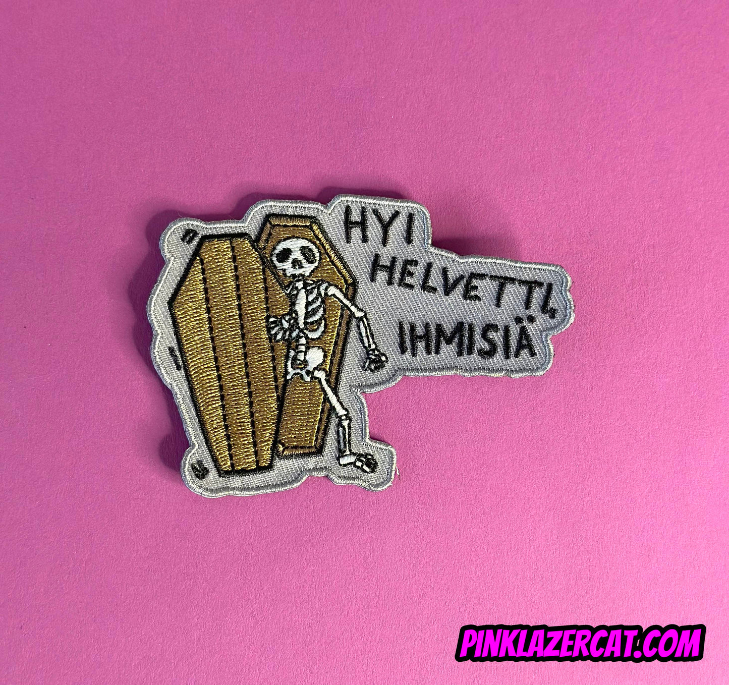 Hyi helvetti, ihmisiä - Kangasmerkki
