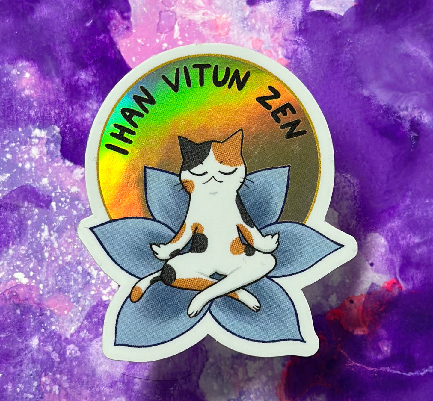 Ihan vitun zen - Säänkestävä tarra