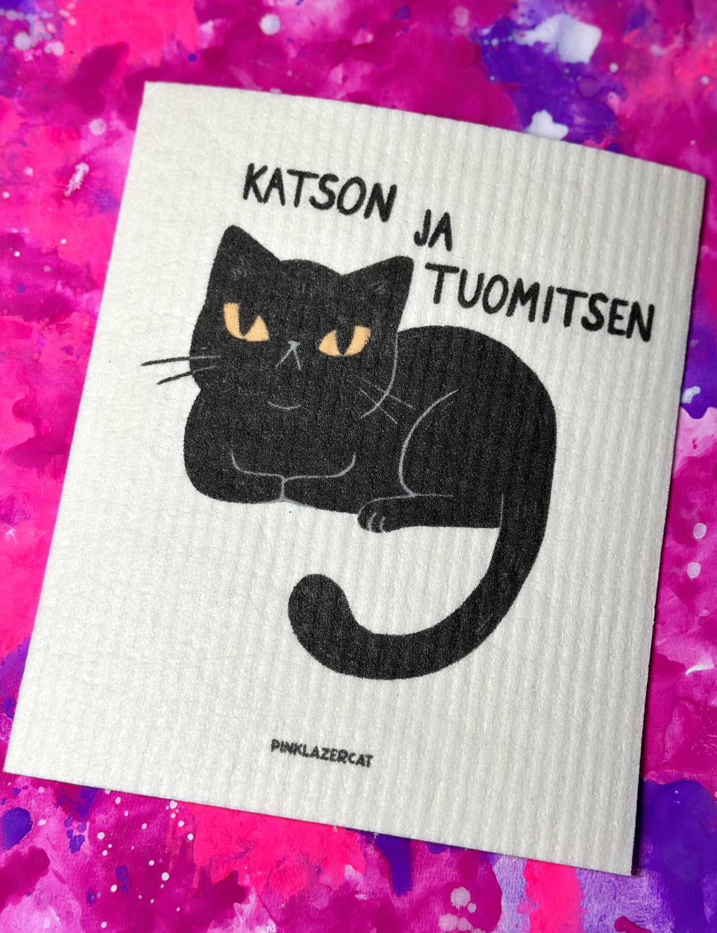 Katson ja tuomitsen - Tiskirätti