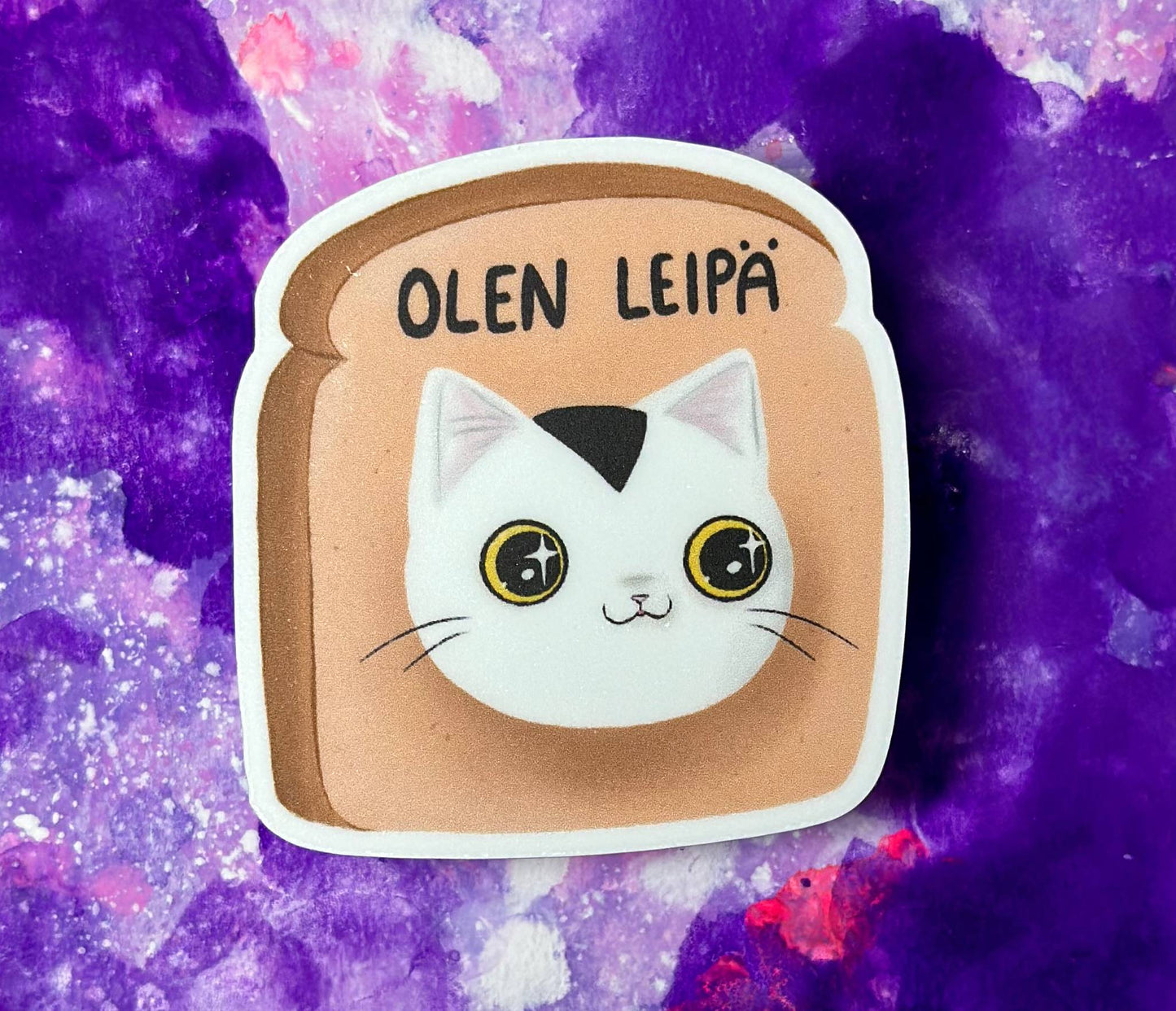 Olen leipä - Säänkestävä tarra