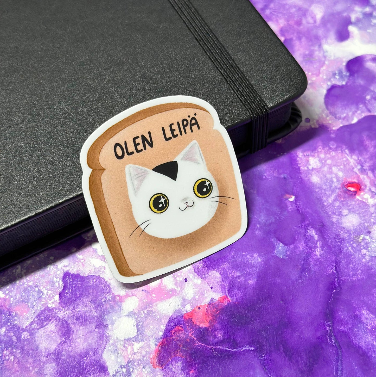 Olen leipä - Säänkestävä tarra