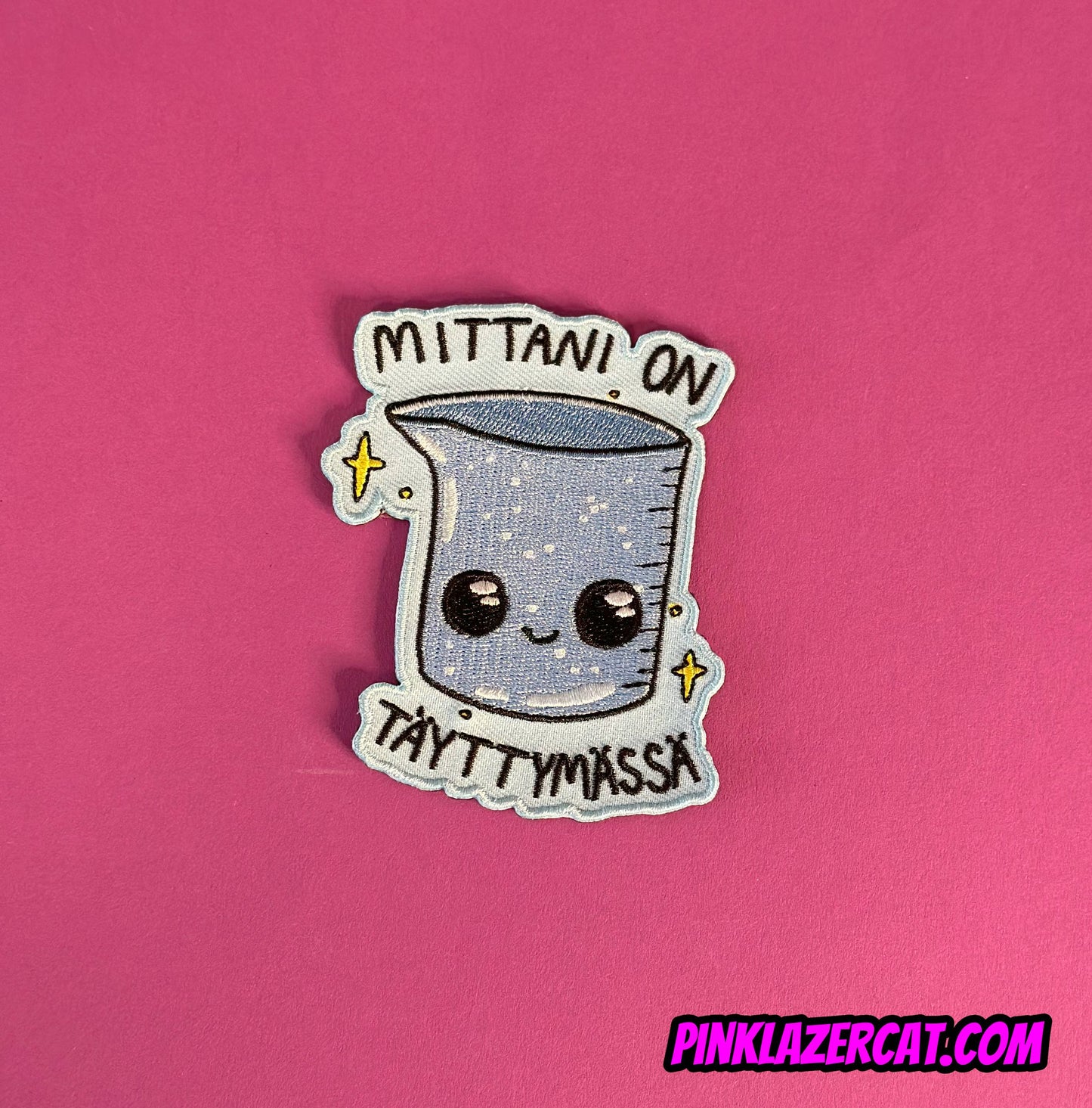 Mittani on täyttymässä - Kangasmerkki