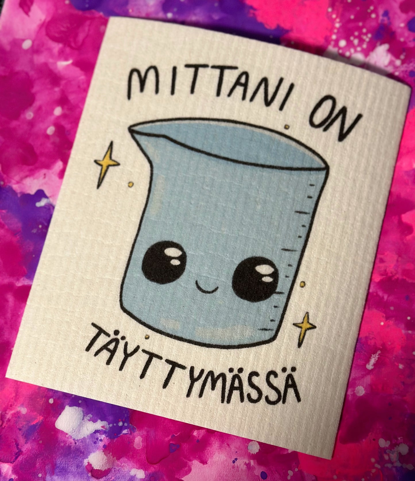 Mittani on täyttymässä - Tiskirätti