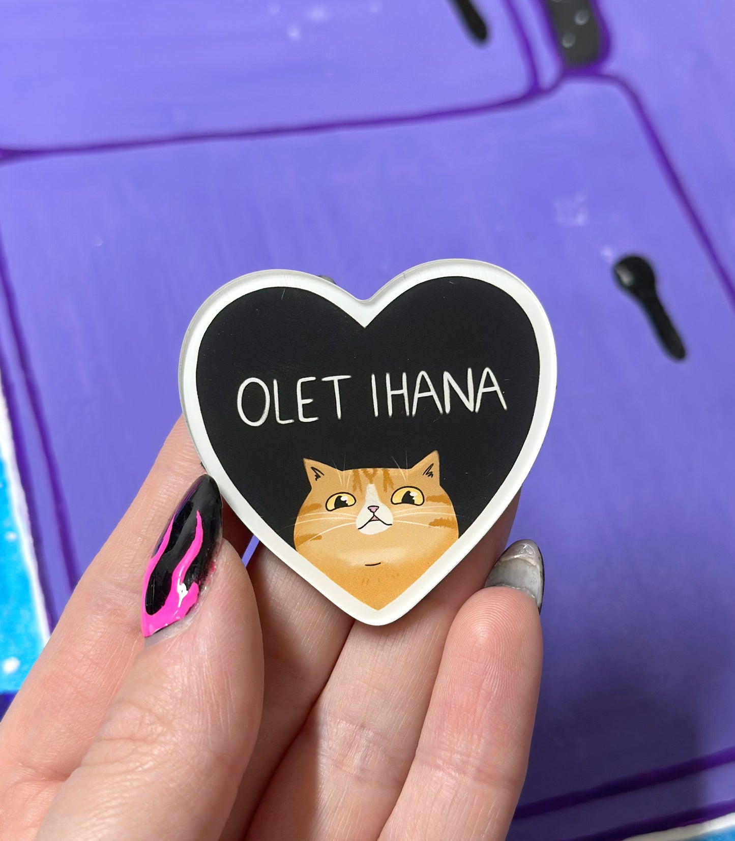 Olet ihana - Akryylimagneetti