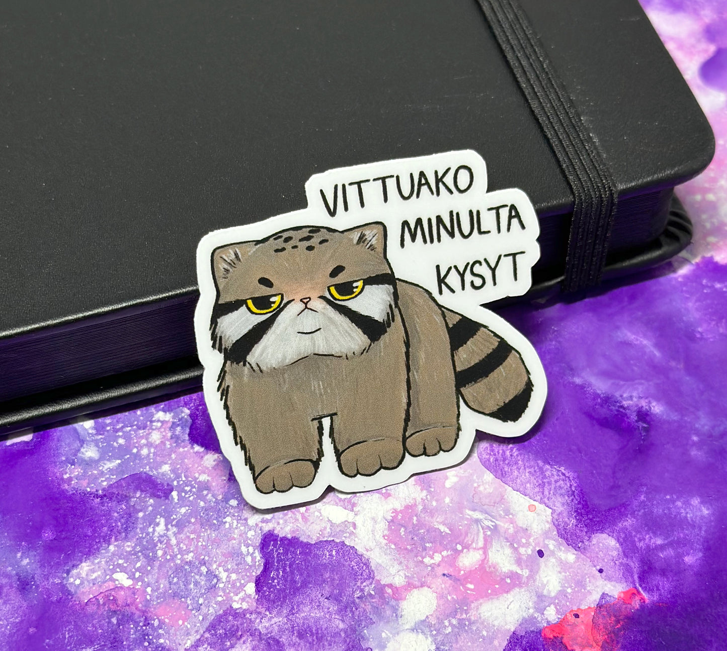Vittuako minulta kysyt - Säänkestävä tarra