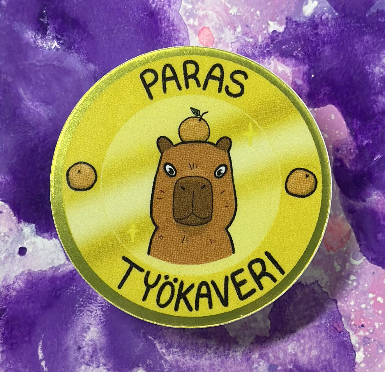Paras työkaveri - Säänkestävä tarra