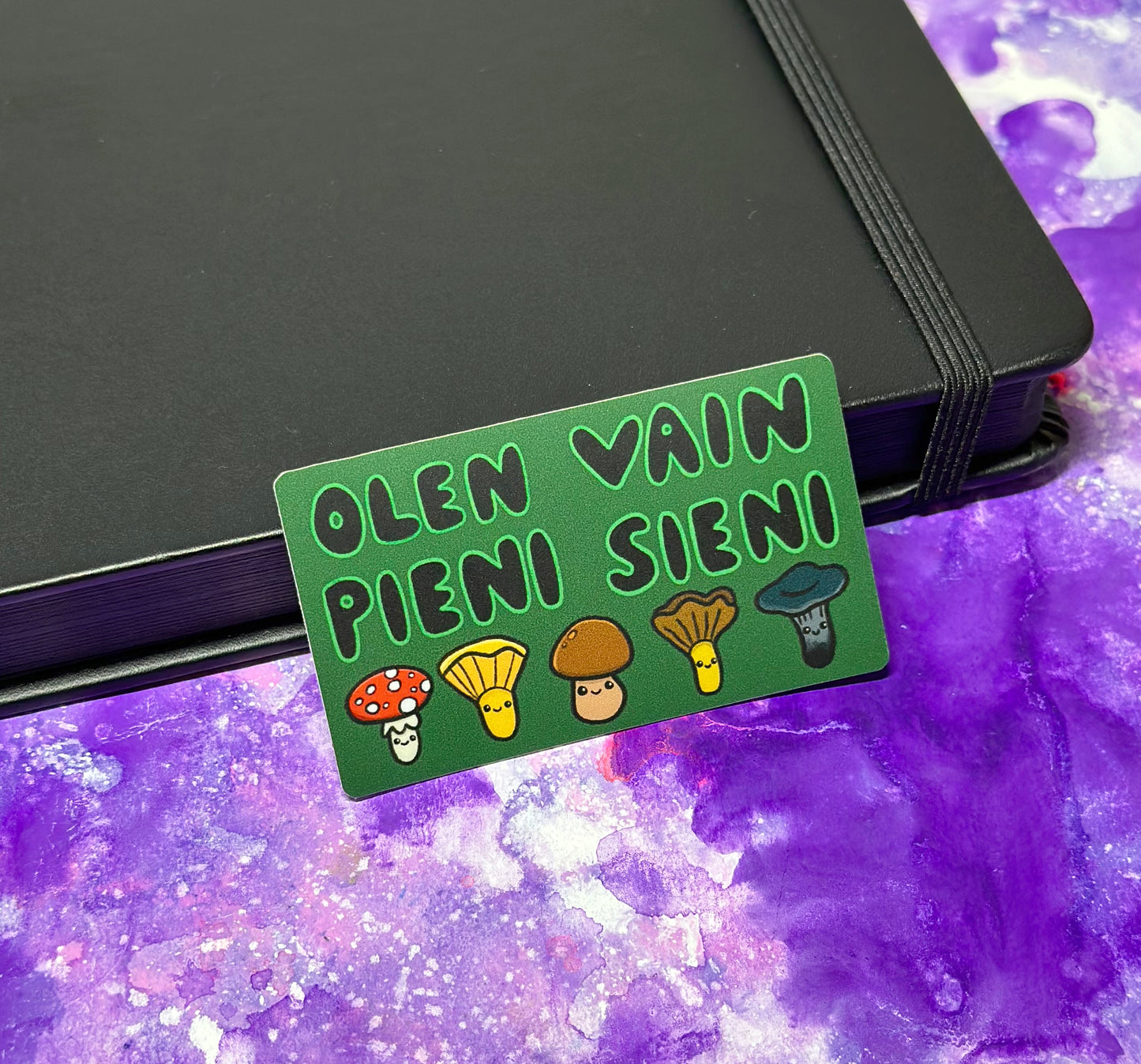 Olen vain pieni sieni - Säänkestävä tarra
