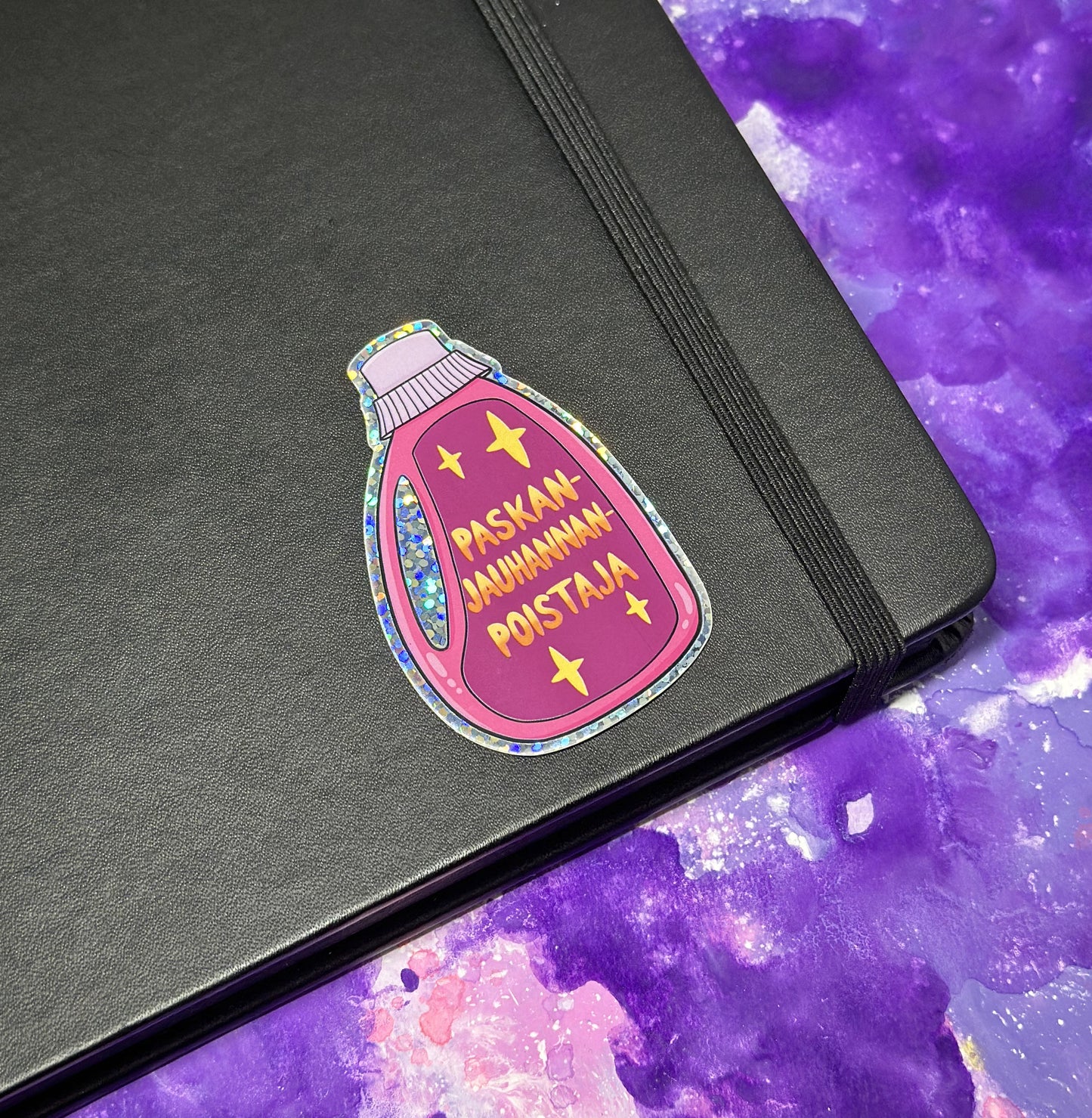 Paskanjauhannanpoistaja - Säänkestävä tarra