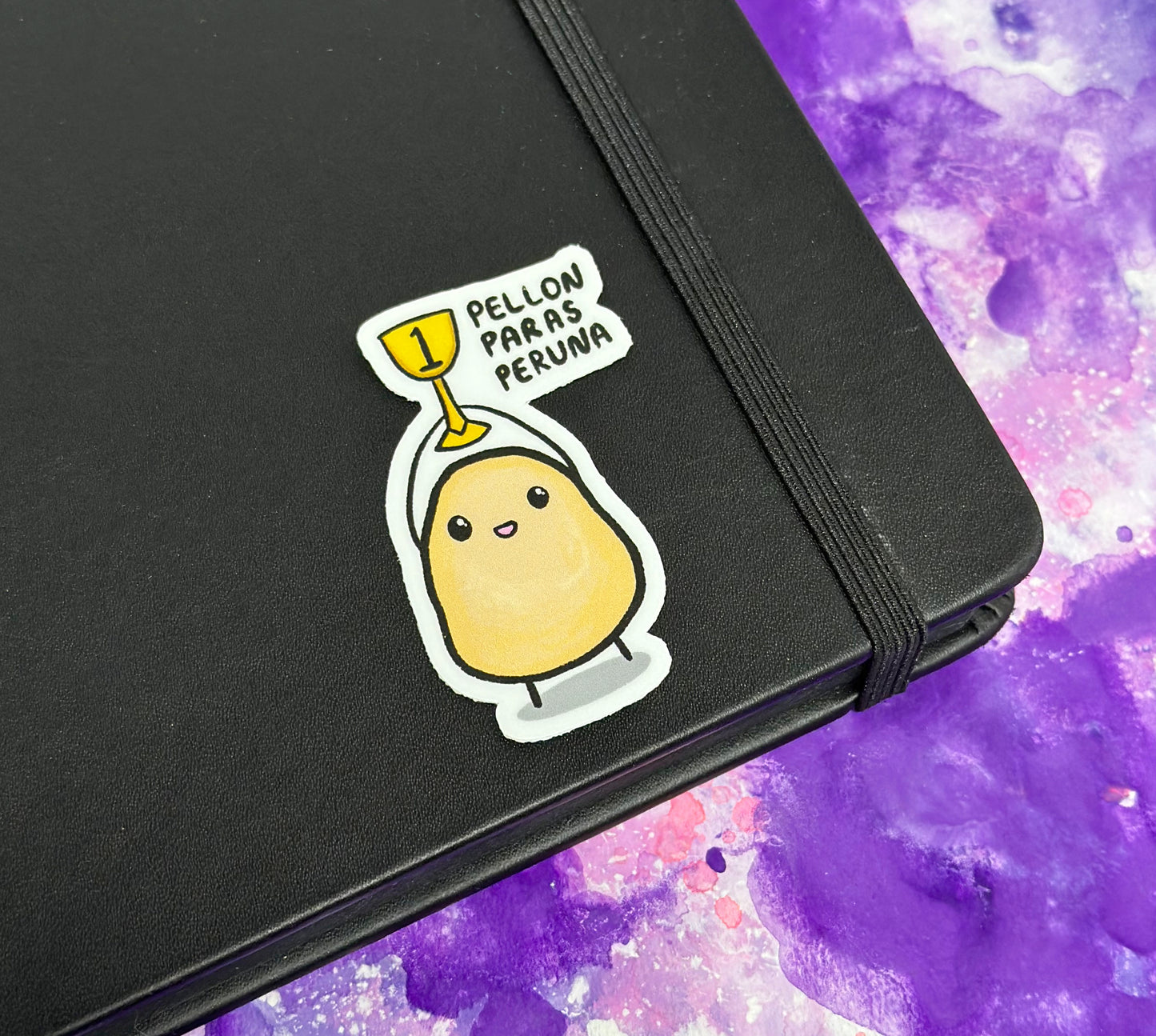 Pellon paras peruna - Säänkestävä tarra