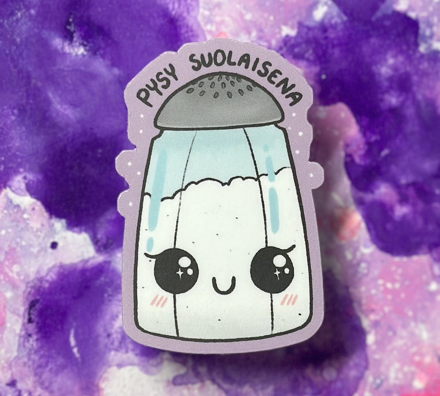 Pysy suolaisena - Säänkestävä tarra