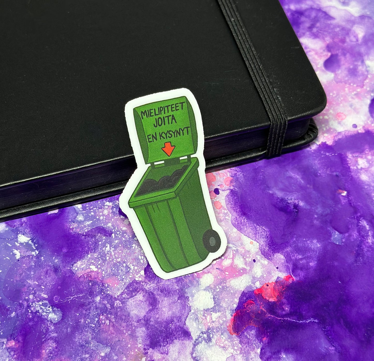 Mielipiteet joita en kysynyt - Säänkestävä tarra