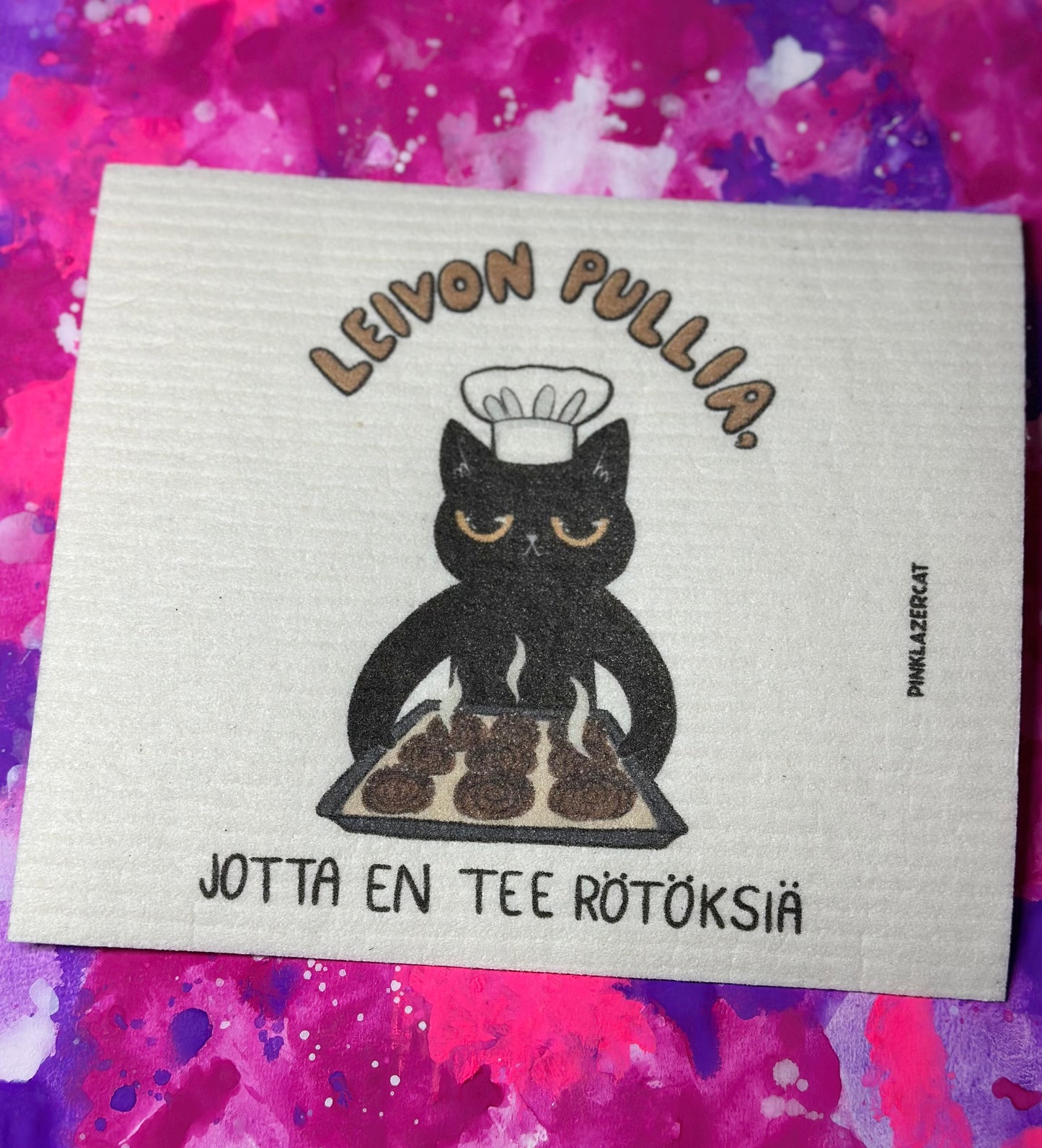 Leivon pullia, jotta en tee rötöksiä - Tiskirätti