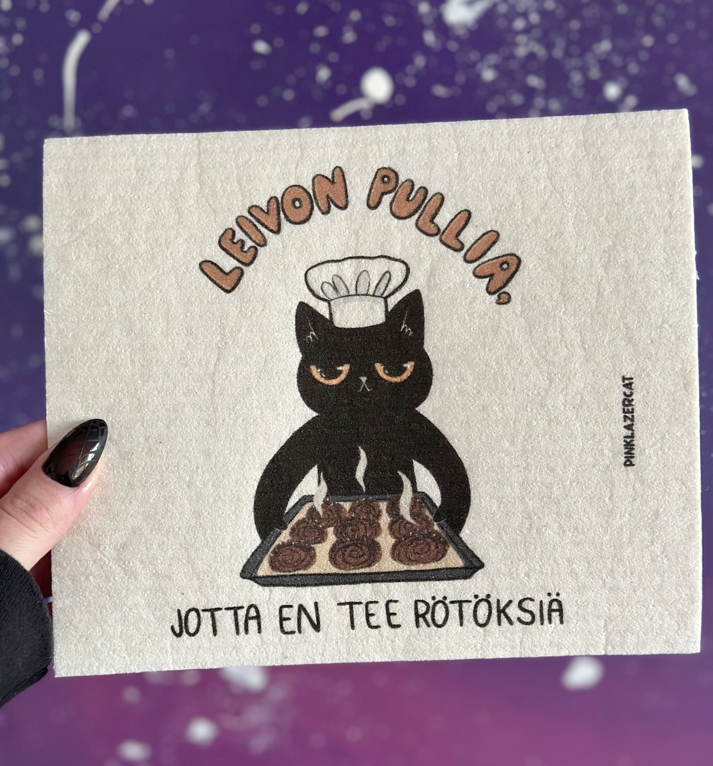 Leivon pullia, jotta en tee rötöksiä - Tiskirätti