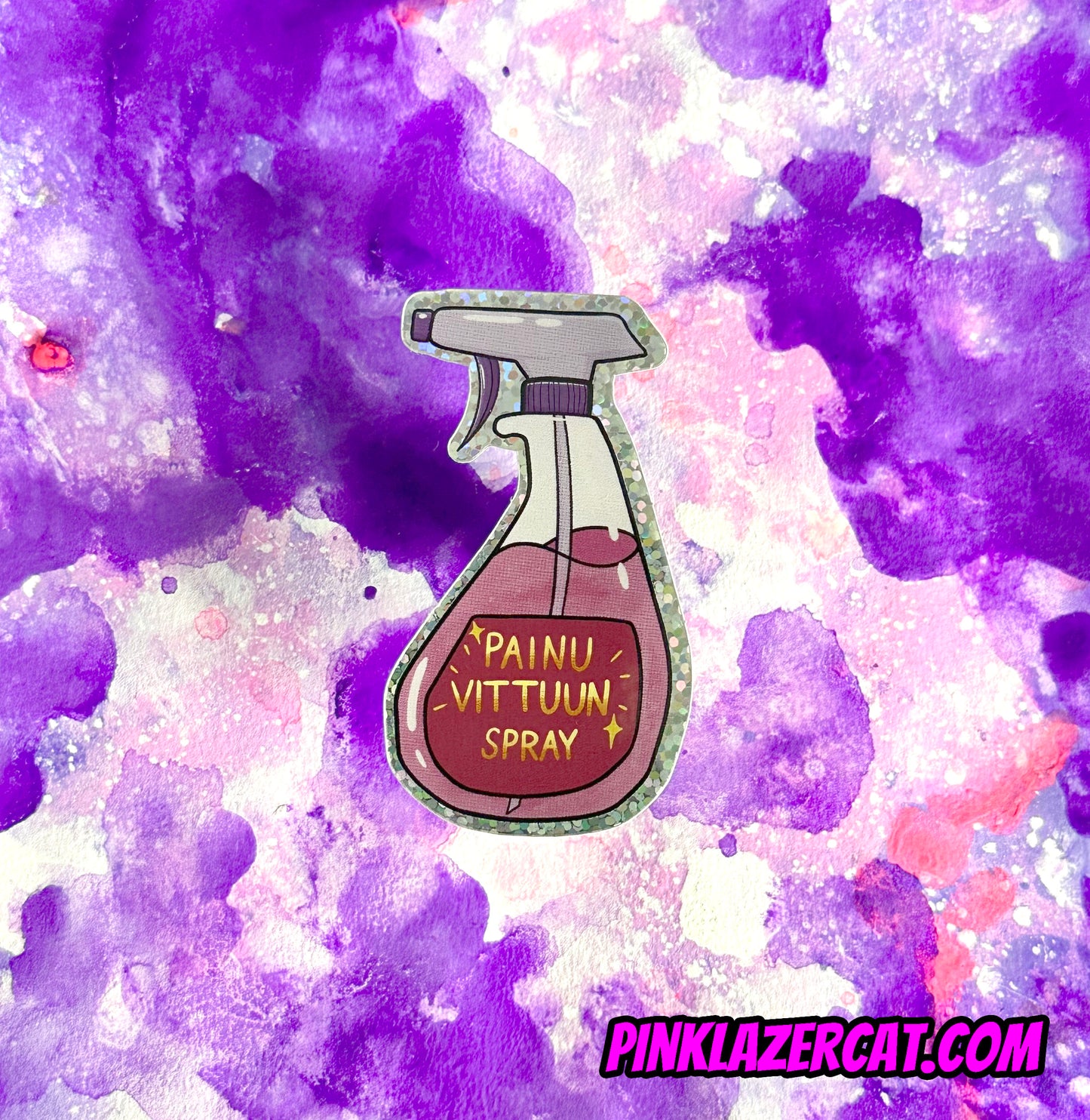 Painu vittuun spray tarra