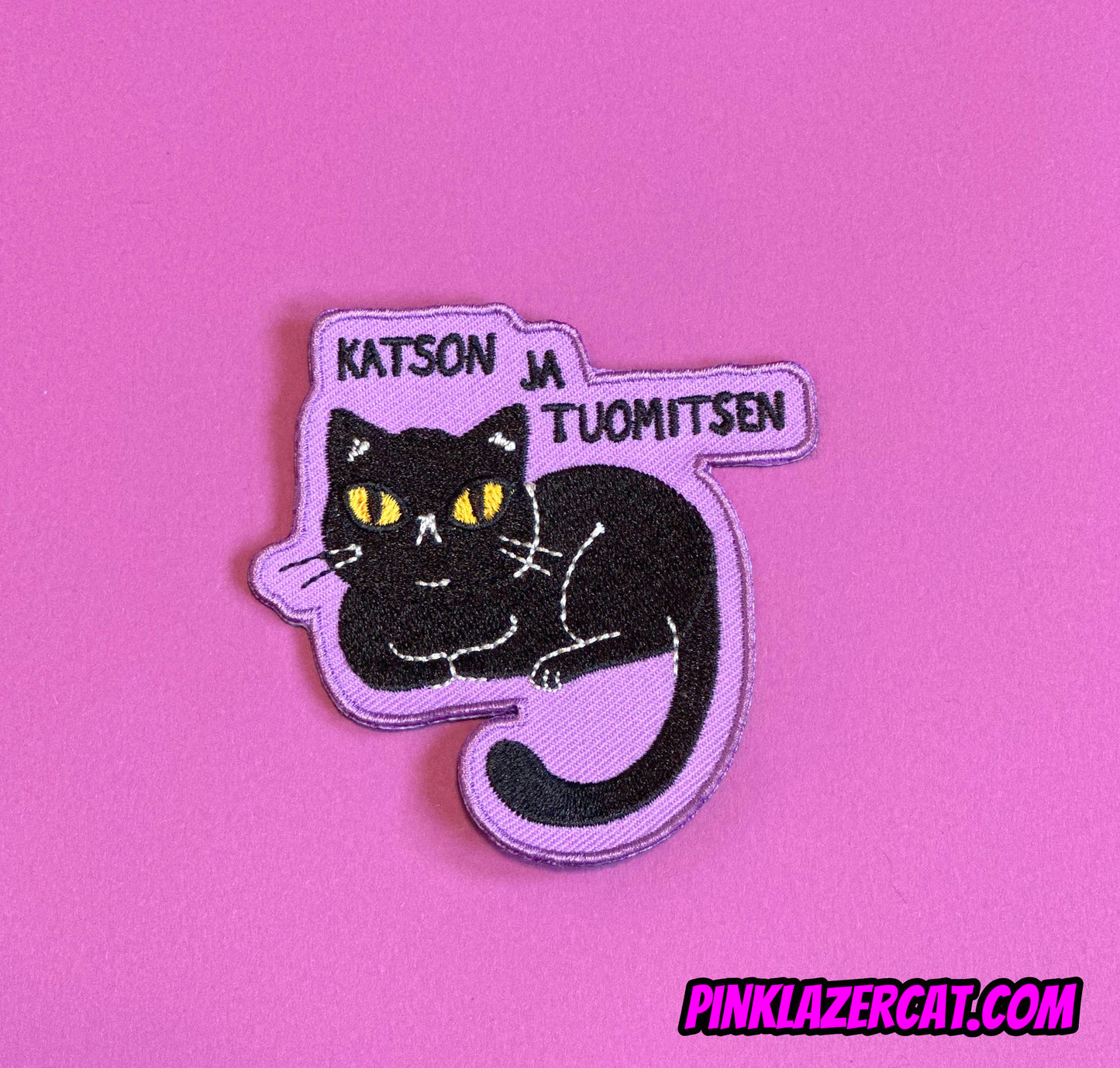 Katson ja tuomitsen - Kangasmerkki