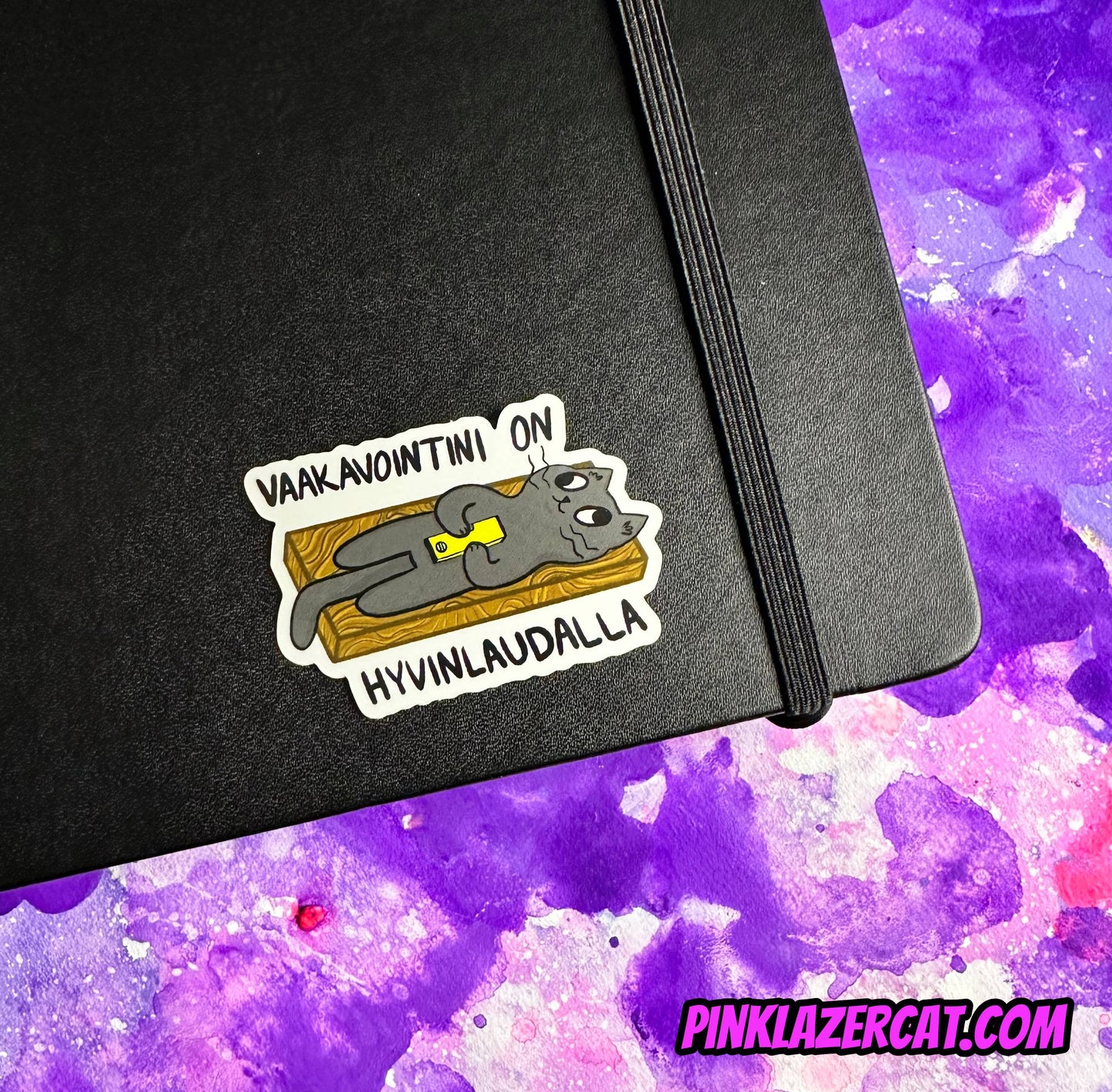 Vaakavointini on hyvinlaudalla - Säänkestävä tarra