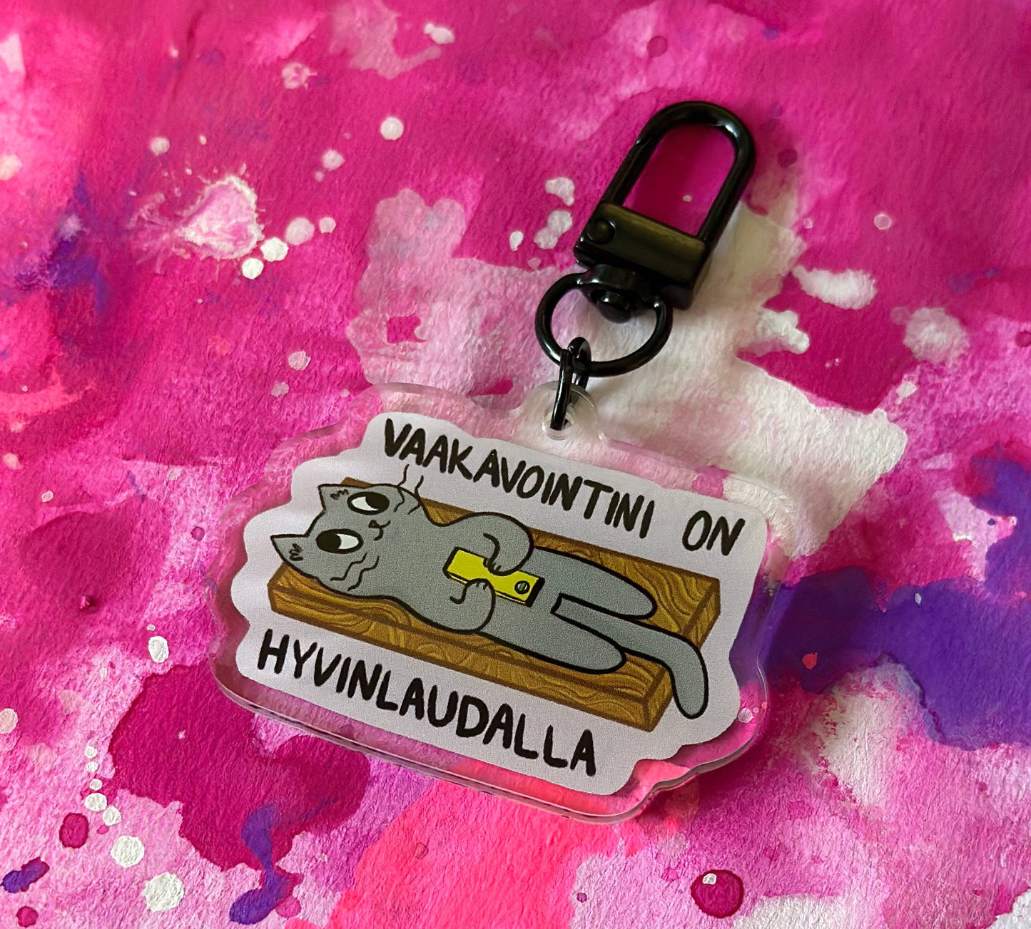 Vaakavointini on hyvinlaudalla - Avaimenperä