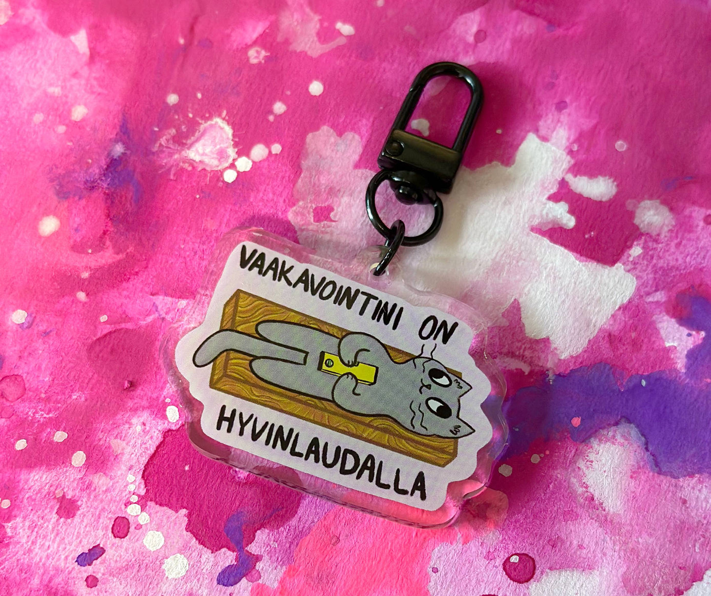 Vaakavointini on hyvinlaudalla - Avaimenperä