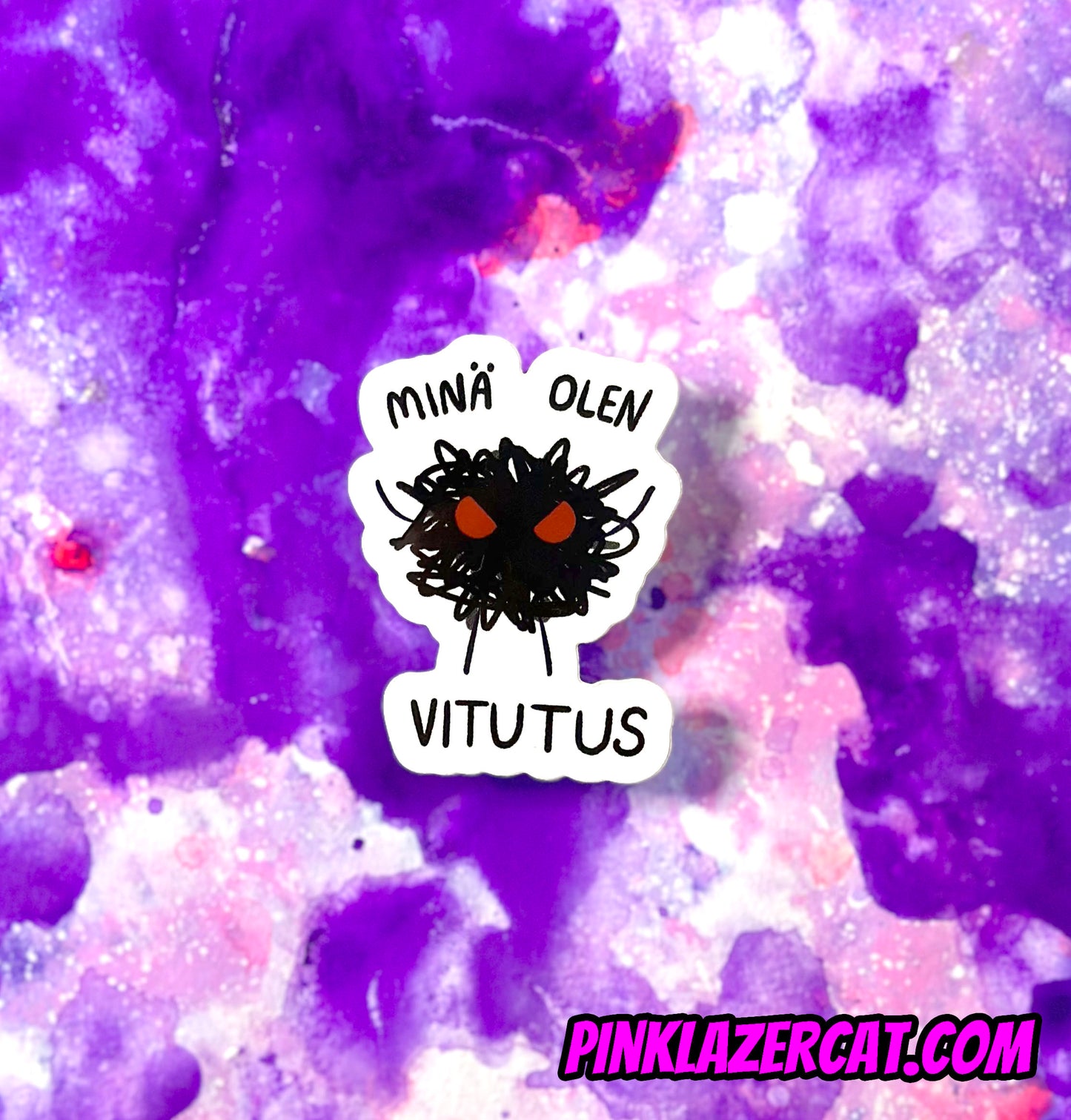 Minä olen vitutus tarra