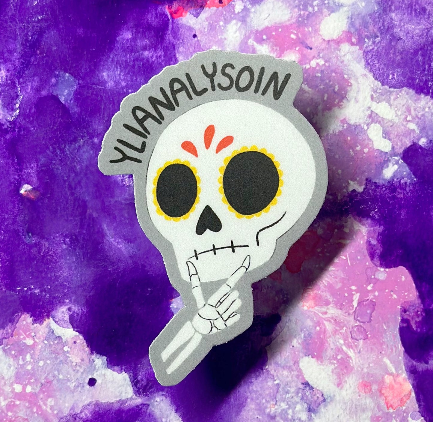 Ylianalysoin - Säänkestävä tarra