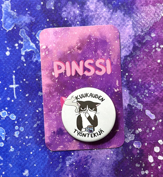 Kuukauden työntekijä - Pinssi