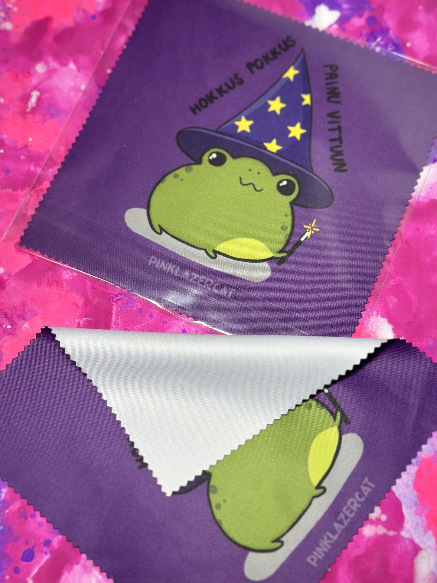 Hokkus pokkus painu vittuun - Puhdistusliina