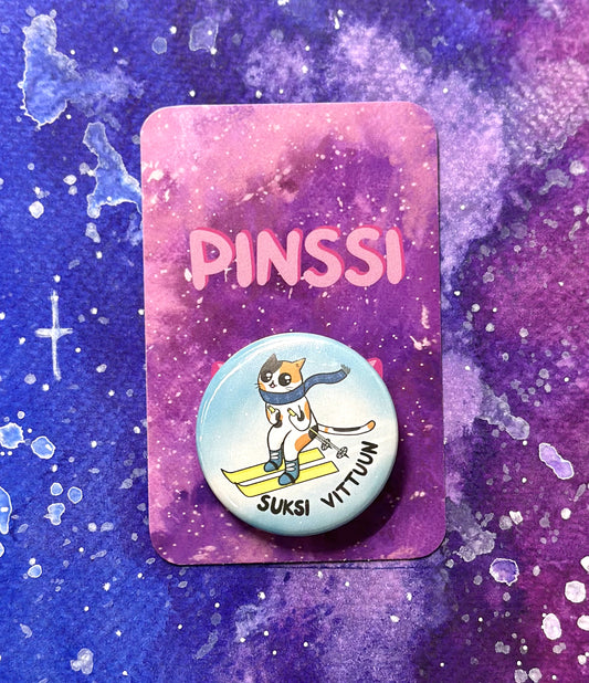 Suksi vittuun - Pinssi