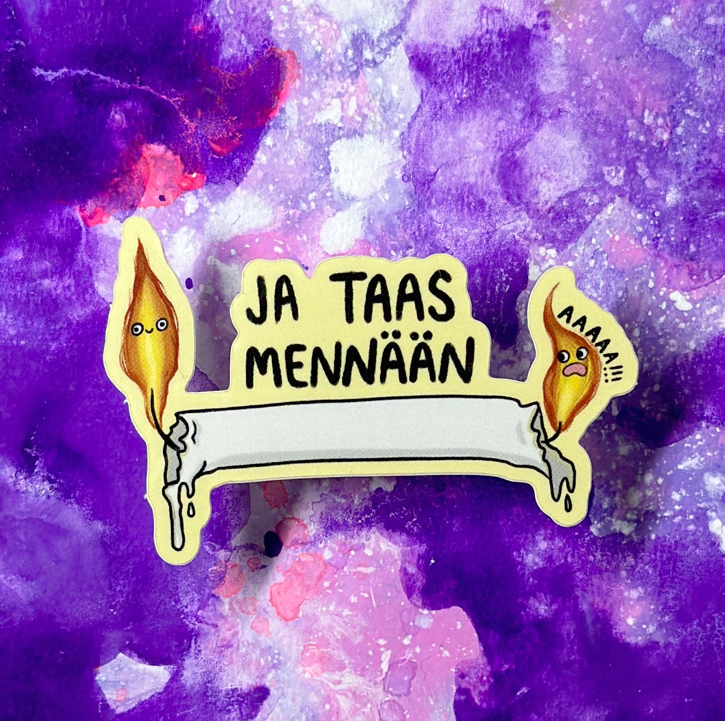 Ja taas mennään - Tarra