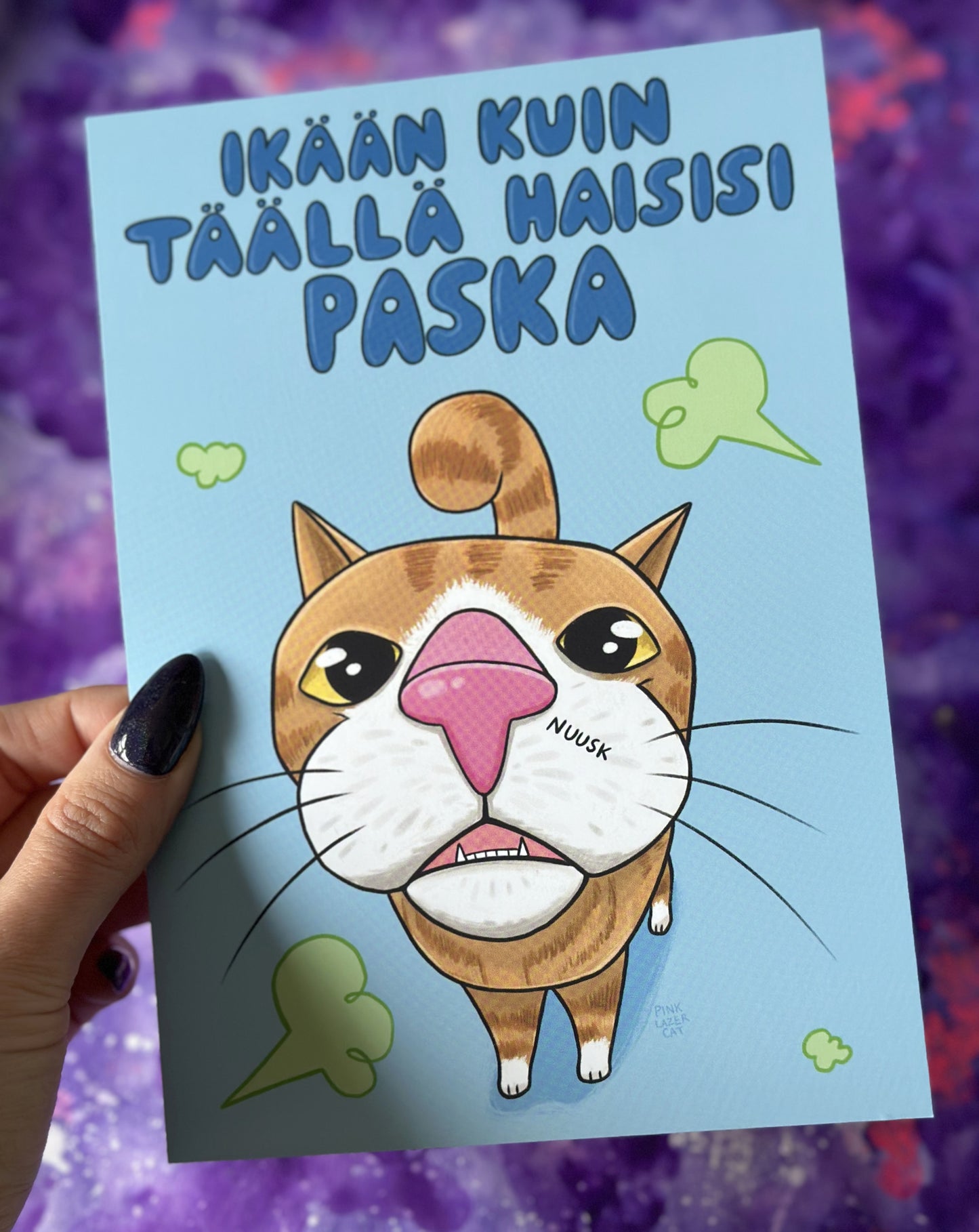 Ikään kuin täällä haisisi paska - Sisustuskuva A5