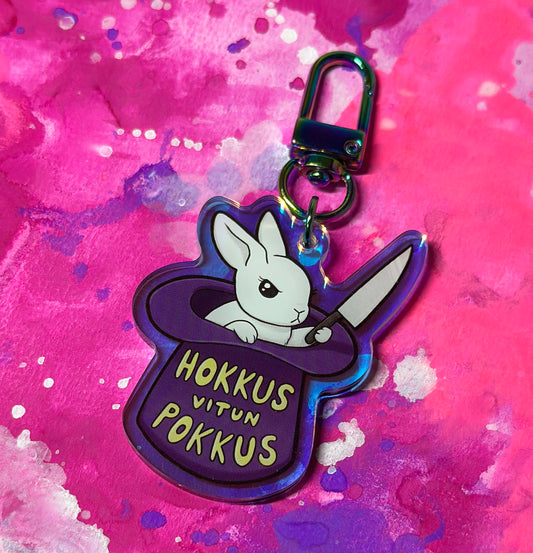 Hokkus vitun pokkus - Avaimenperä