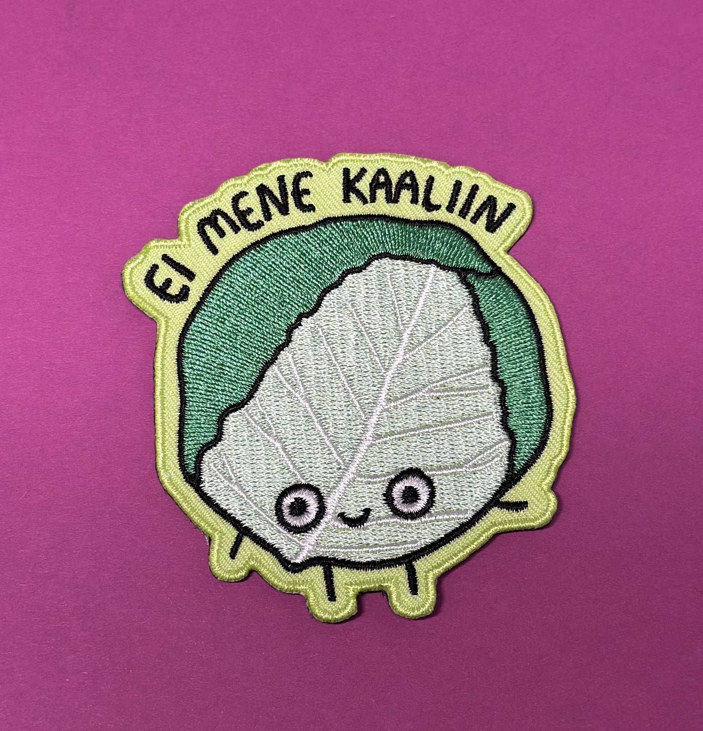 Ei mene kaaliin - Kangasmerkki