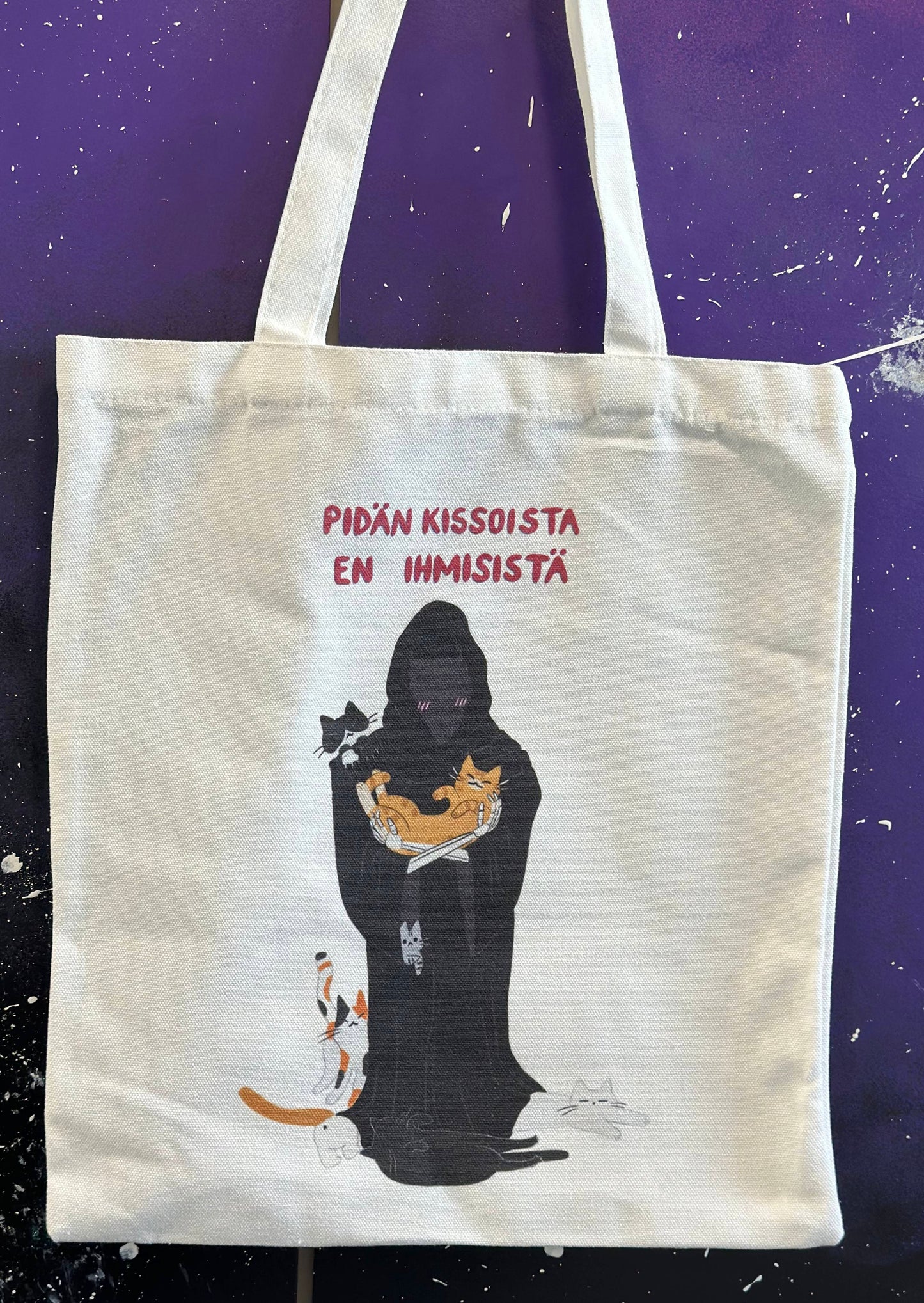 Pidän kissoista, en ihmisistä - Kangaskassi