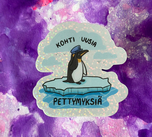 Kohti uusia pettymyksiä - Tarra