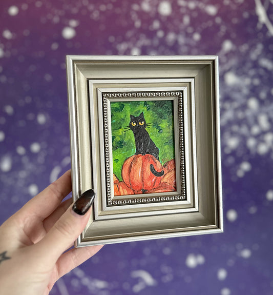 Kurpitsakuningas - Maalaus