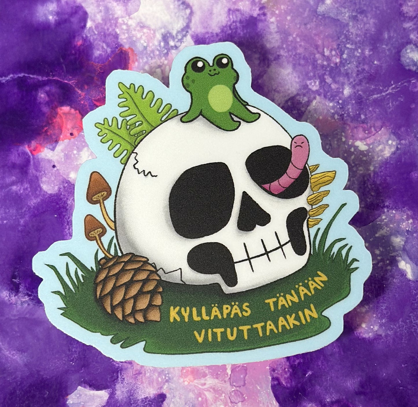 Kylläpäs tänään vituttaakin - Säänkestävä tarra