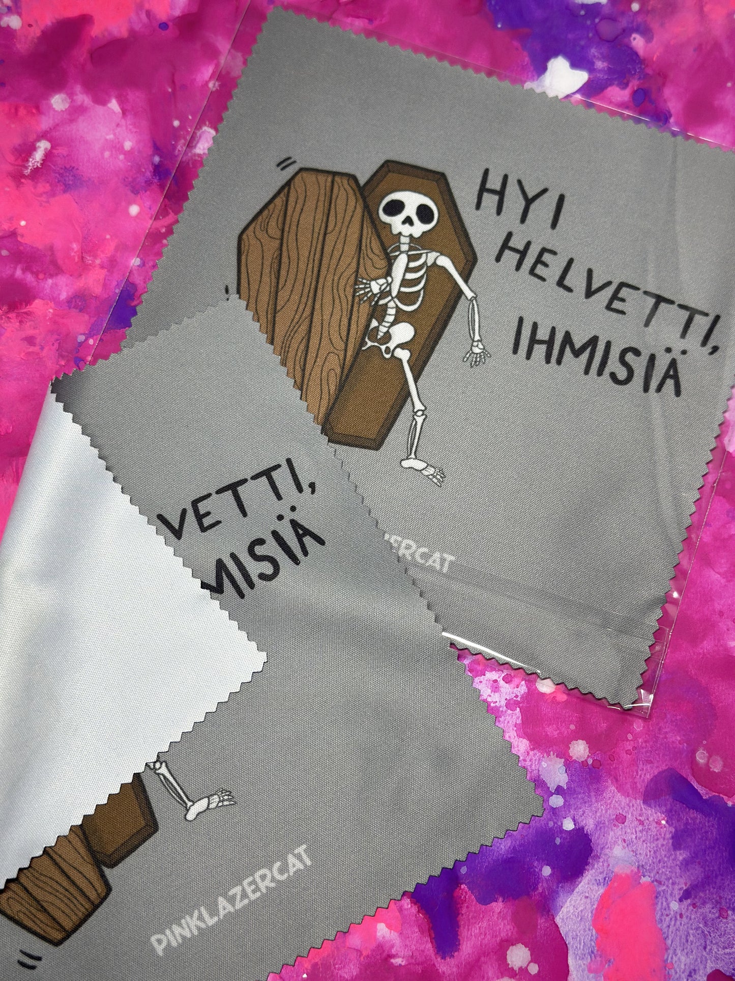 Hyi helvetti, ihmisiä - Puhdistusliina