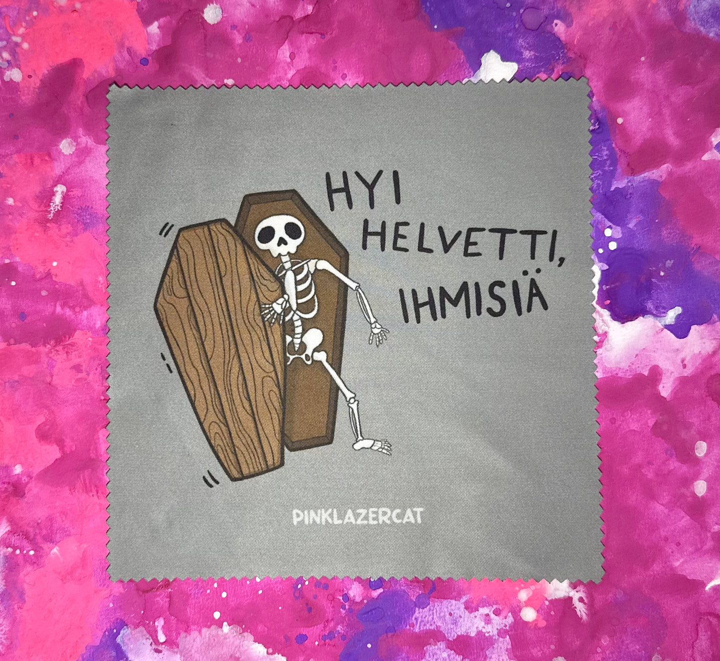 Hyi helvetti, ihmisiä - Puhdistusliina