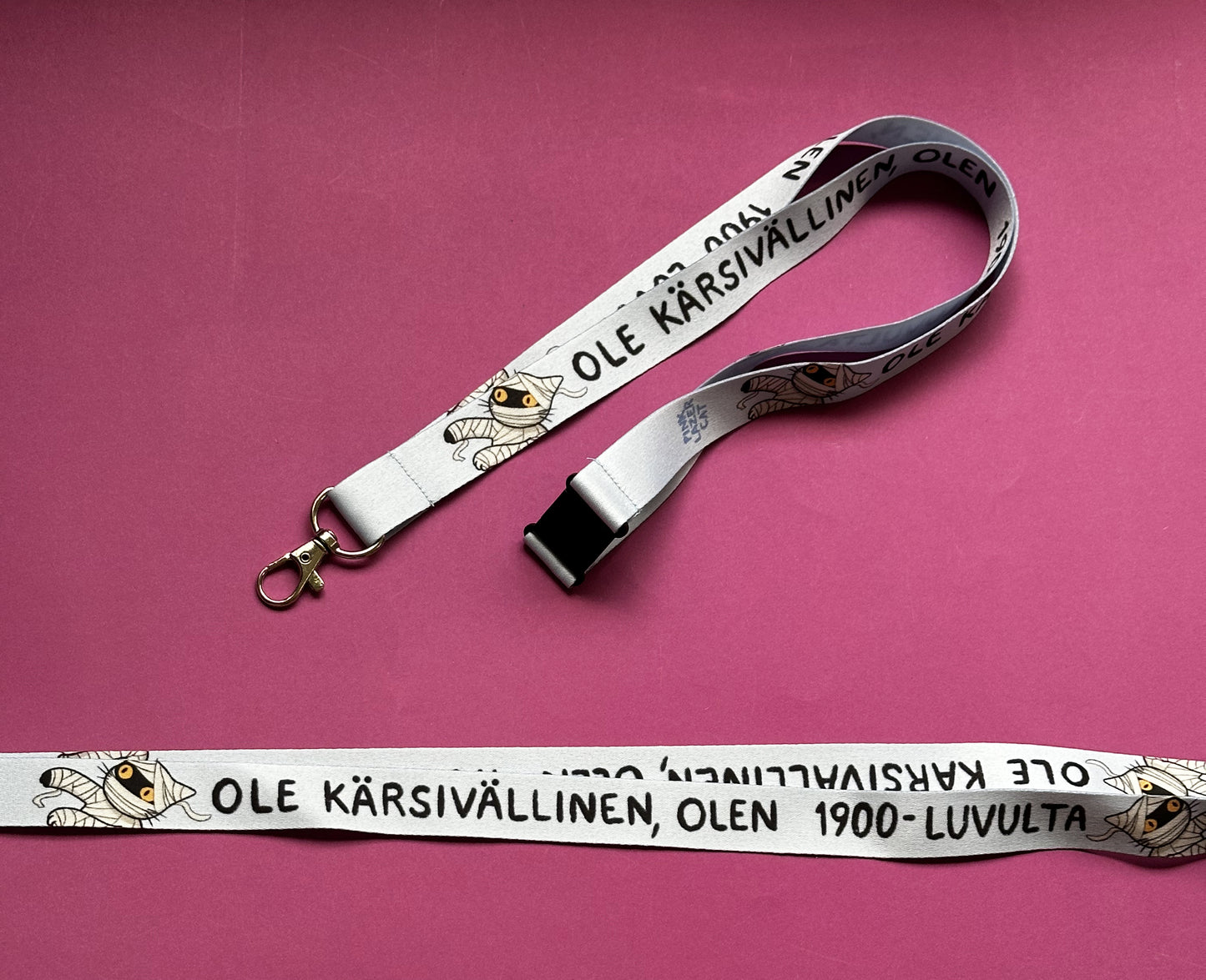 Ole kärsivällinen, olen 1900-luvulta - Avainnauha