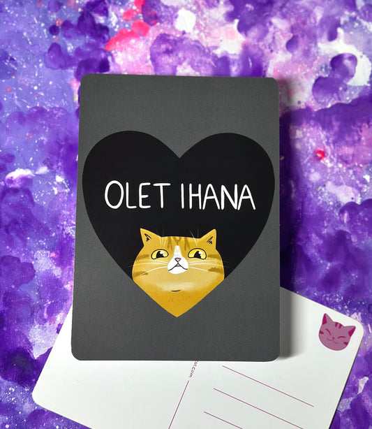 Olet ihana - Postikortti