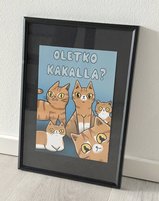 Oletko kakalla? - Sisustuskuva