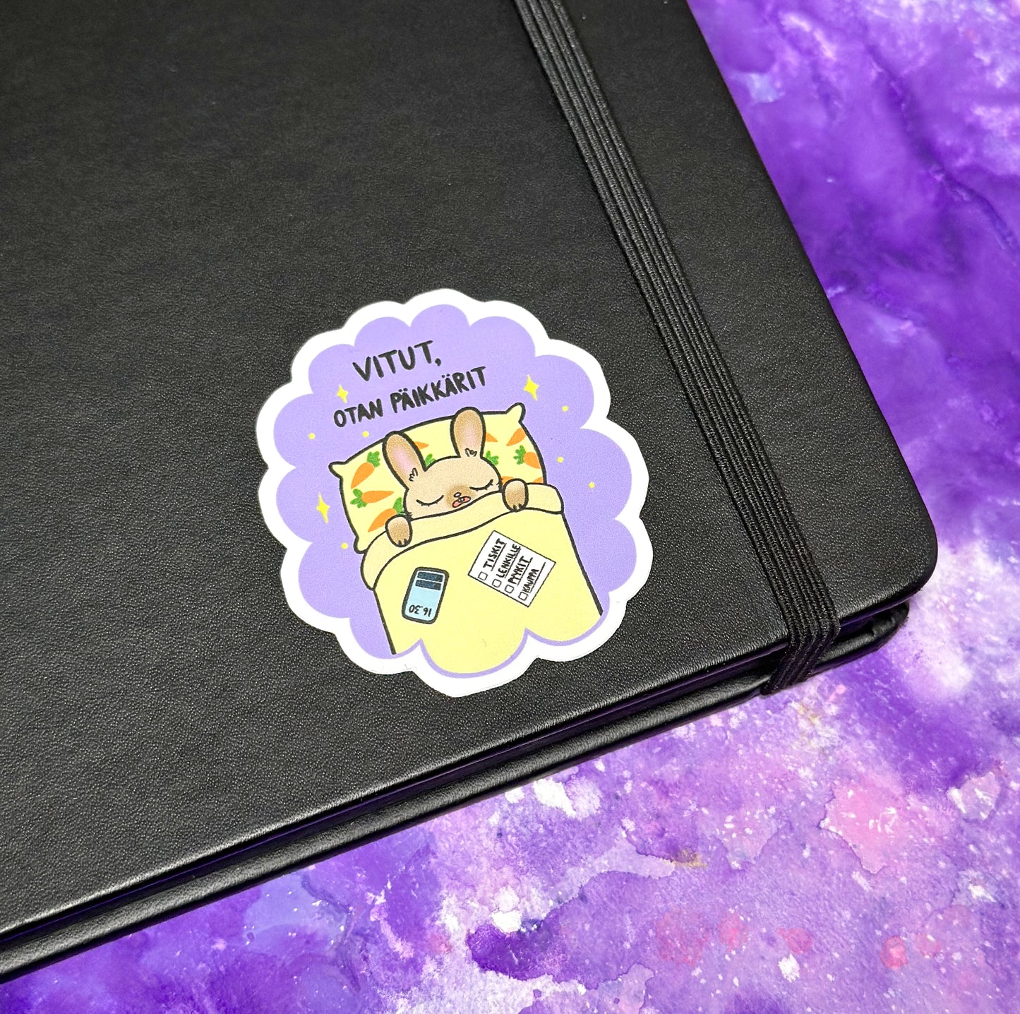 Vitut otan päikkärit - Säänkestävä tarra