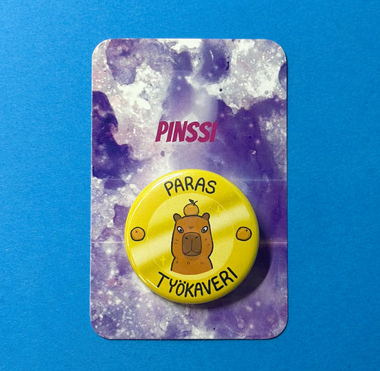 Paras työkaveri - Pinssi